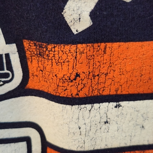 Denver Broncos Kids Navy Blue T-Shirt Girls 10/12 - Picture 5 of 7